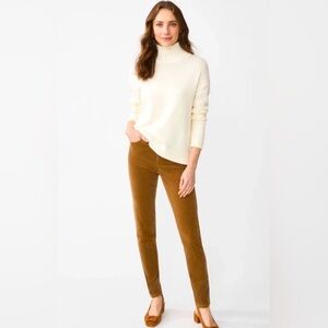 J. McLaughlin Watson Velvet Stretch Jeans Women's in Camel Brown size 4